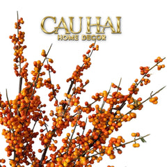 Tết Couture - Set 2 Cành Đào Đông Cát Hỷ – Silk Floral Branches-Hoa Lụa-CẬU HAI HOME DECOR