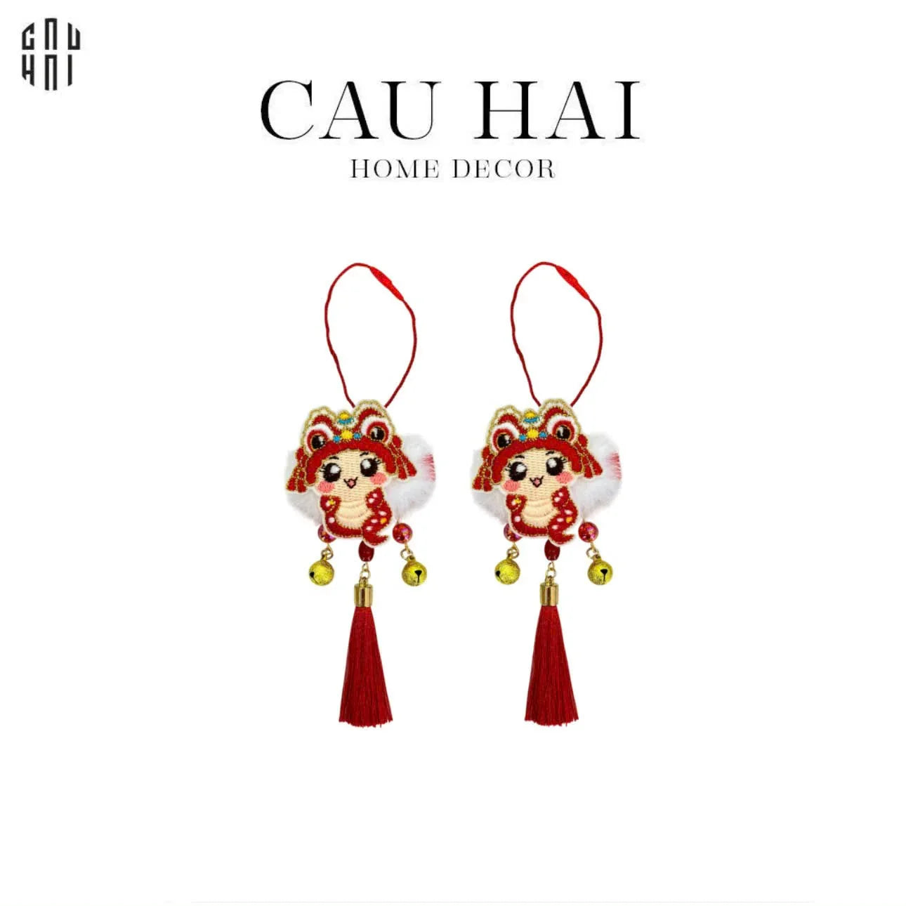 Tết Couture - Set 2 Dây Treo Ất Tỵ Thịnh Vượng-Trang Trí Tết-CẬU HAI HOME DECOR