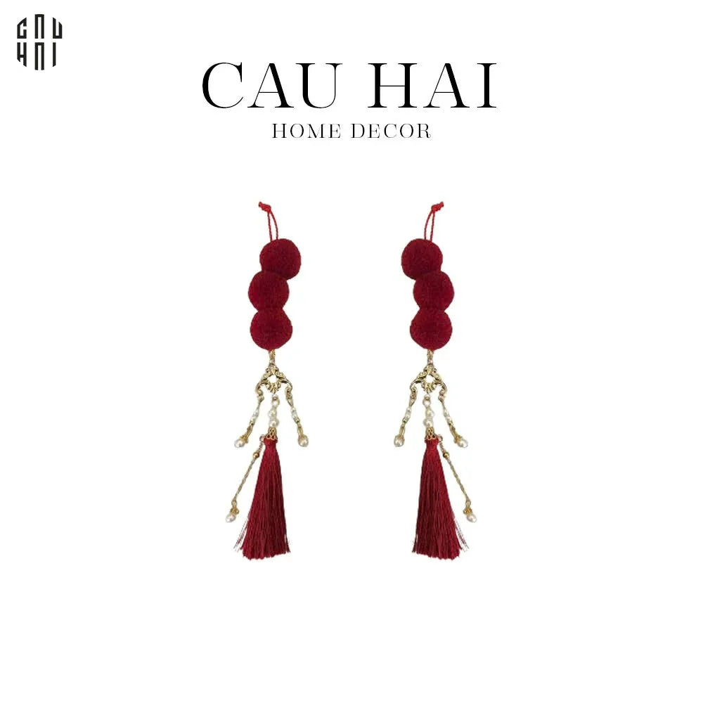 Tết Couture - Set 2 Dây Treo Vạn Sự May Mắn-Trang Trí Tết-CẬU HAI HOME DECOR