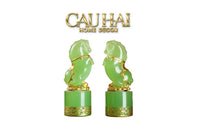 Tết Couture - Set 2 Tượng Lục Bảo Kim Mã 12.5cm Gift Box-TƯỢNG TRANG TRÍ-CẬU HAI HOME DECOR