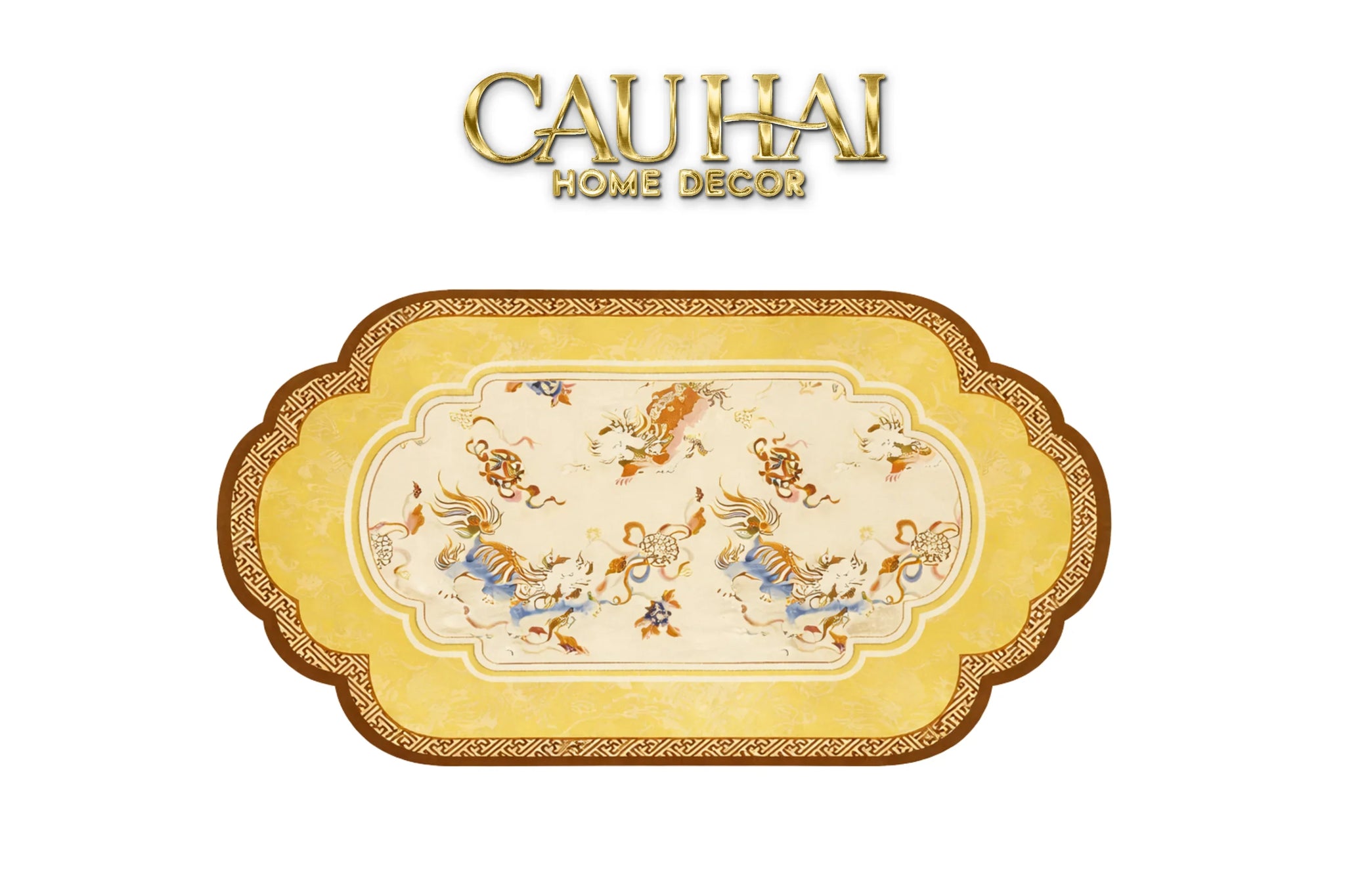 Tết Couture - Thảm Cửa Microfiber 50x75 - Kim Mai Uyển-THẢM CỬA-CẬU HAI HOME DECOR