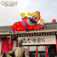 Tết Couture - Thần Tài Bơm Hơi Inflatable God of Wealth D300-NỘI THẤT-CẬU HAI HOME DECOR