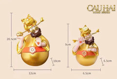 Tết Couture - Tượng Kim Thần Tài Hí Lộc-TƯỢNG TRANG TRÍ-CẬU HAI HOME DECOR
