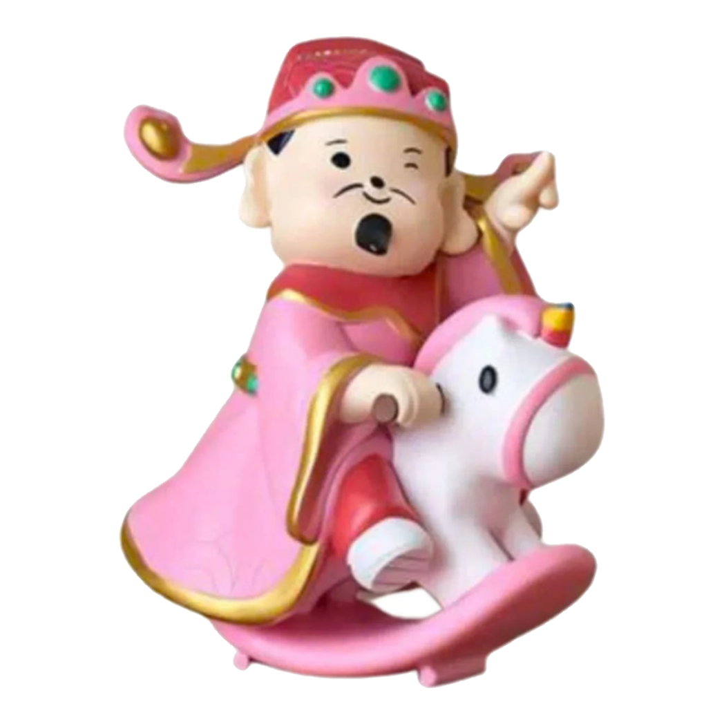 Tết Couture - Tượng Thần Tài Mã Đáo Pink Blessing Prosperity Deity