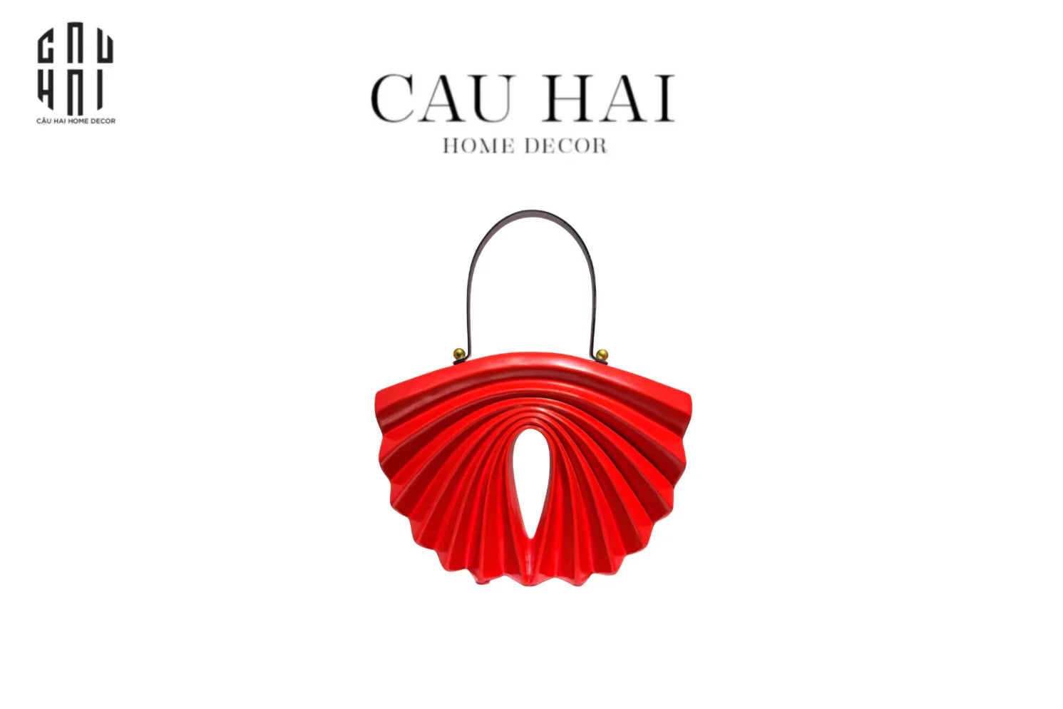 Tết Couture - Tượng Túi Xách Runway Rouge High Heel-TƯỢNG TRANG TRÍ-CẬU HAI HOME DECOR