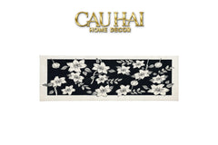 Thảm Bed Dệt Kim 60X160 Nocturne Florale-THẢM TRÒN - THẢM BED-CẬU HAI HOME DECOR