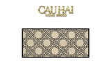 Thảm Bed Len Đan Sợi Vòng 60X160 Cannage D.O D'Ivoire-THẢM TRÒN - THẢM BED-CẬU HAI HOME DECOR