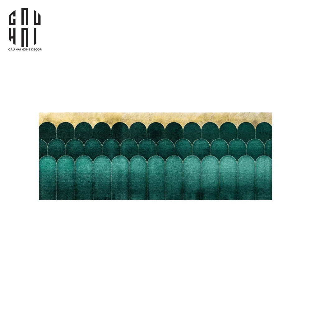 Thảm Bed Mist 60X160 Cm-THẢM TRÒN - THẢM BED-CẬU HAI HOME DECOR