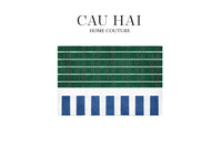 Thảm Bed Nhung Bỉ 80×160 - Emerald Sonata Keys-THẢM TRÒN - THẢM BED-CẬU HAI HOME DECOR