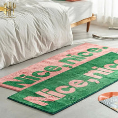 Thảm Bed Sợi Dệt 50X160 - Nice & Nice-THẢM TRÒN - THẢM BED-CẬU HAI HOME DECOR