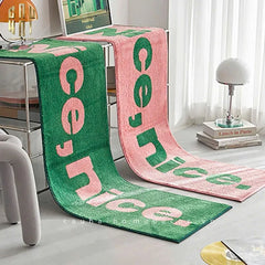 Thảm Bed Sợi Dệt 50X160 - Nice & Nice-THẢM TRÒN - THẢM BED-CẬU HAI HOME DECOR