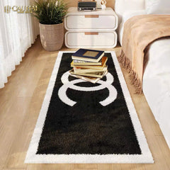 Thảm Bed Sợi Dệt 80X200 - Noire Iconique Coco Spéciale Édition-THẢM TRÒN - THẢM BED-CẬU HAI HOME DECOR