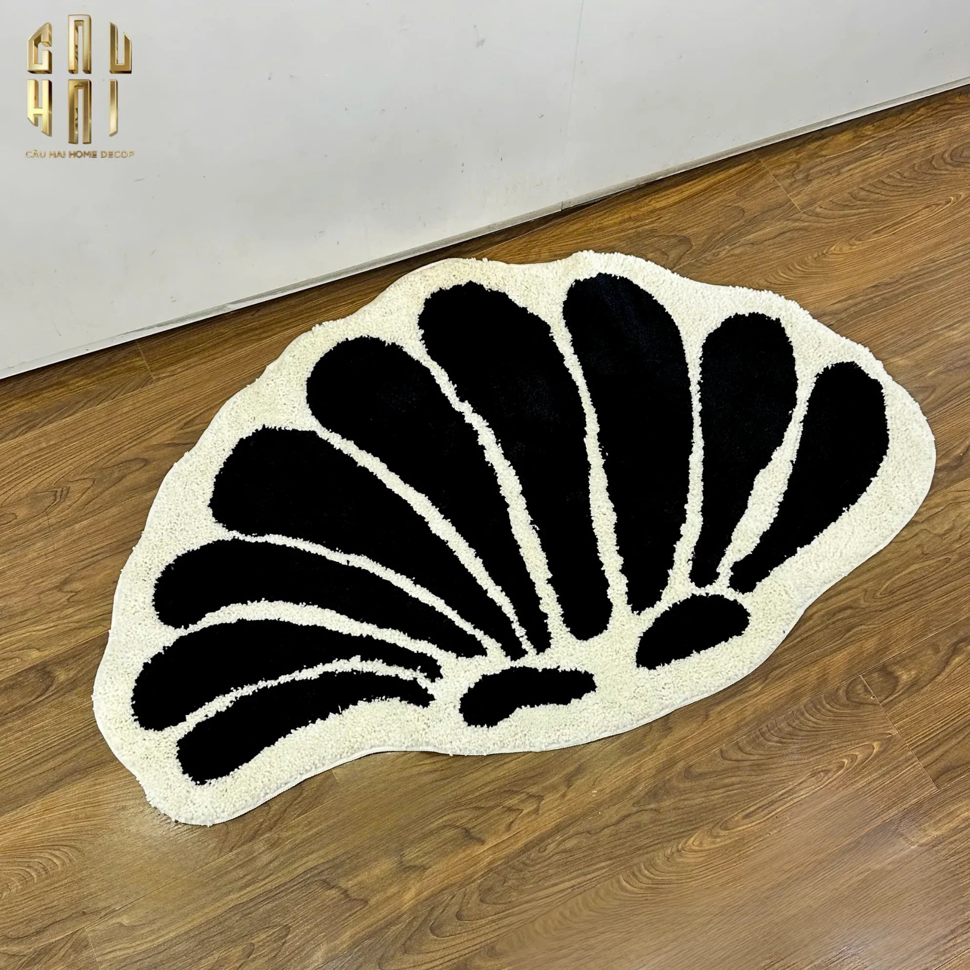 Thảm Bed Sợi Dệt Shell Bloom 70X110Cm-CẬU HAI HOME DECOR