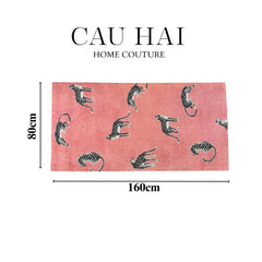 Thảm Bed Sợi Poly Plush™ 80X160 Pink Panther-CẬU HAI HOME DECOR