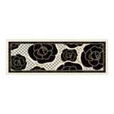 Thảm Bếp Da 45X150 Black Roses Spell In Bloom-THẢM BẾP-Đối tác tại Trung Quốc theo từng đơn đặt hàng-CẬU HAI HOME DECOR
