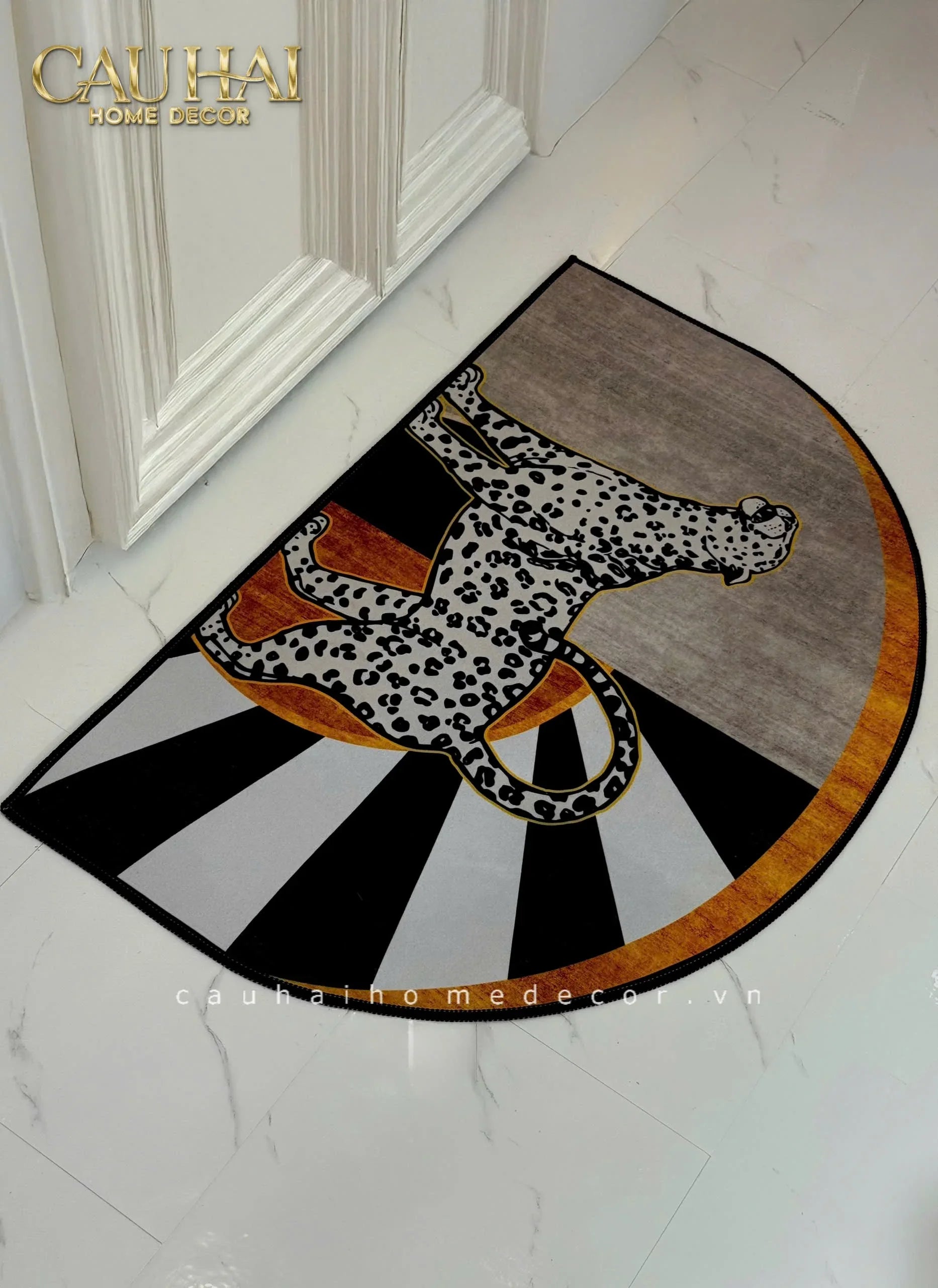 Thảm Cửa 60X90 - La Panthère Impériale-THẢM CỬA-CẬU HAI HOME DECOR