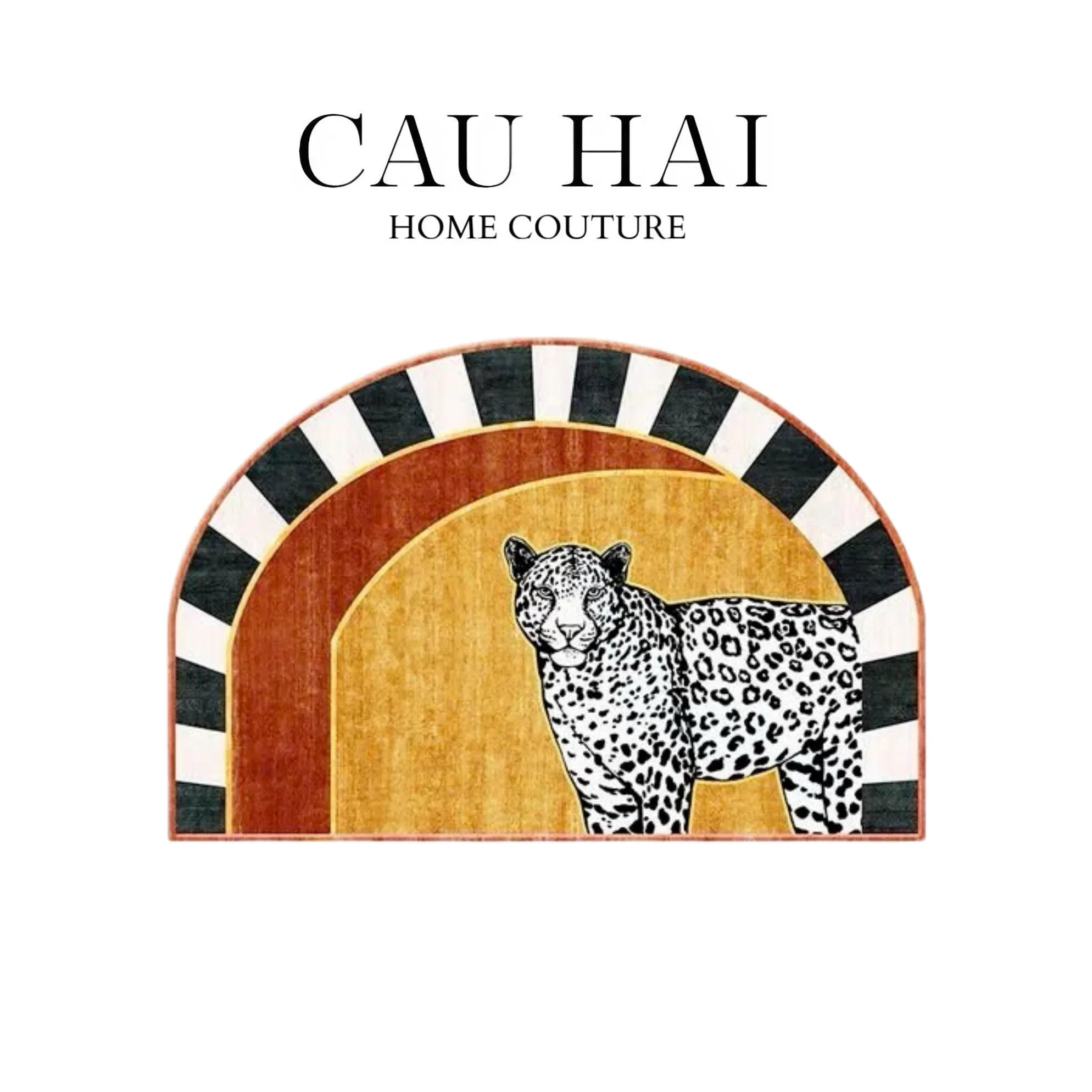 Thảm Cửa 60X90 - Panthère De Cirque-THẢM CỬA-CẬU HAI HOME DECOR