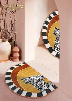 Thảm Cửa 60X90 - Panthère De Cirque-CẬU HAI HOME DECOR