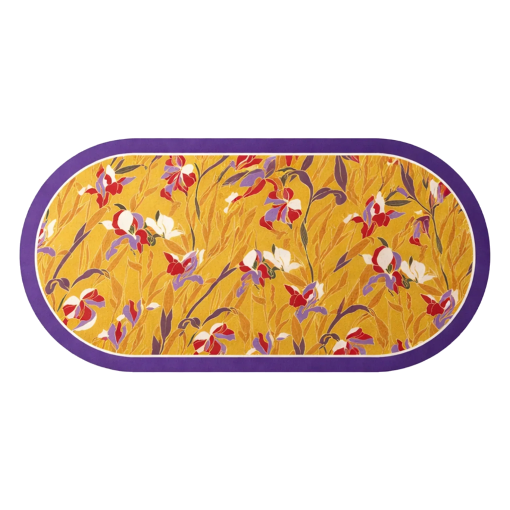 Thảm Cửa / Thảm Bathroom Micro Nappa Gen8 45x90 Mùa Vàng - Floréal Opulenza - Aurum Peaceful-Thảm cửa / bathroom-CẬU HAI HOME DECOR
