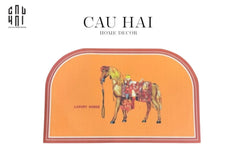 Thảm Cửa Da 50X80 - Mon Petit Cheval Door Mat-THẢM CỬA-CẬU HAI HOME DECOR