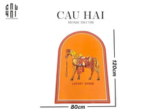 Thảm Cửa Da 80X120 - Mon Petit Cheval-THẢM CỬA-CẬU HAI HOME DECOR
