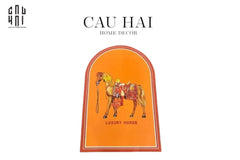 Thảm Cửa Da 80X120 - Mon Petit Cheval-THẢM CỬA-CẬU HAI HOME DECOR