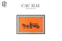 Thảm Cửa Da - Door Mat - 60X90 Ultra Luxury Chariot-CẬU HAI HOME DECOR