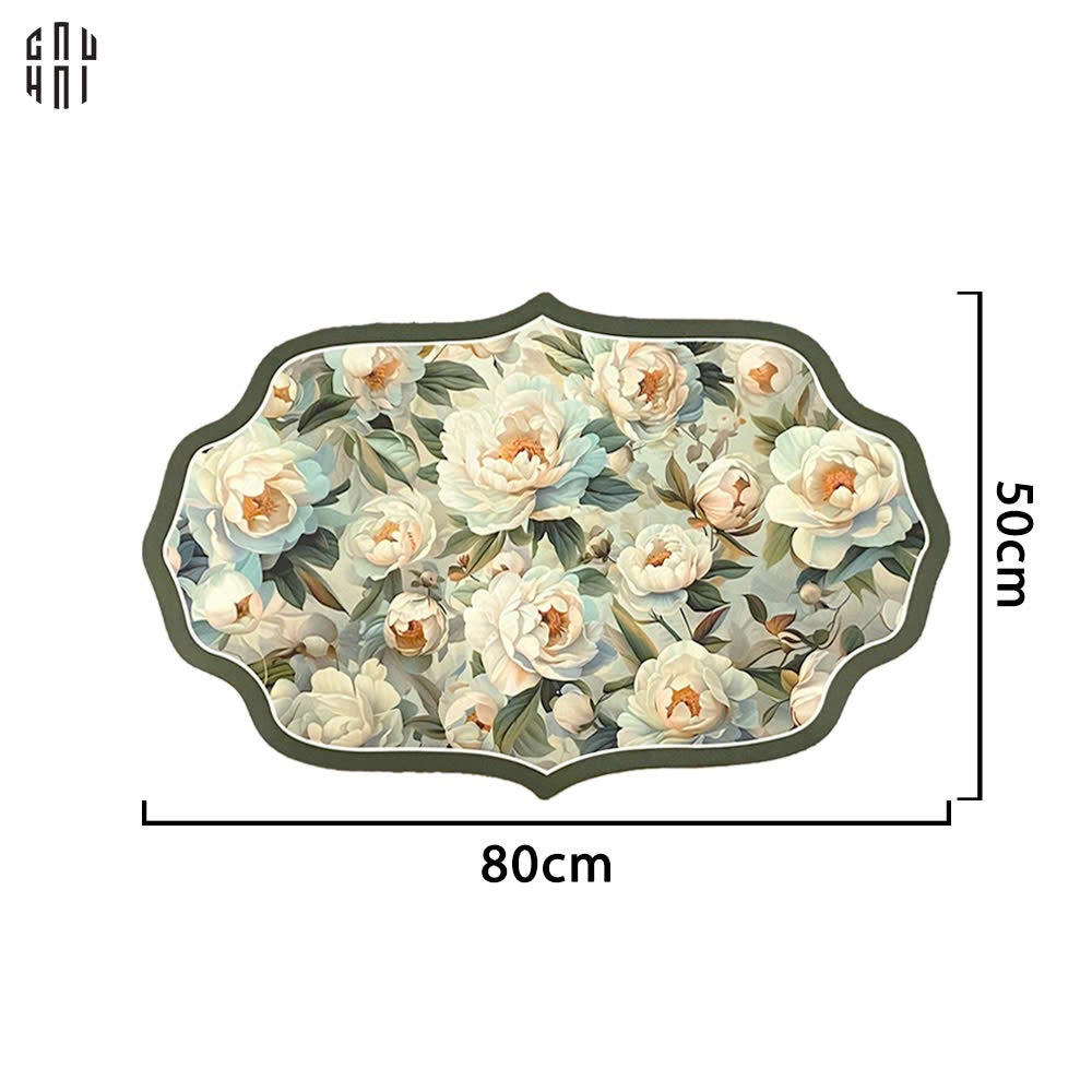 Thảm Cửa - Door Mat - 50X80 Wild Blossom-THẢM CỬA-CẬU HAI HOME DECOR