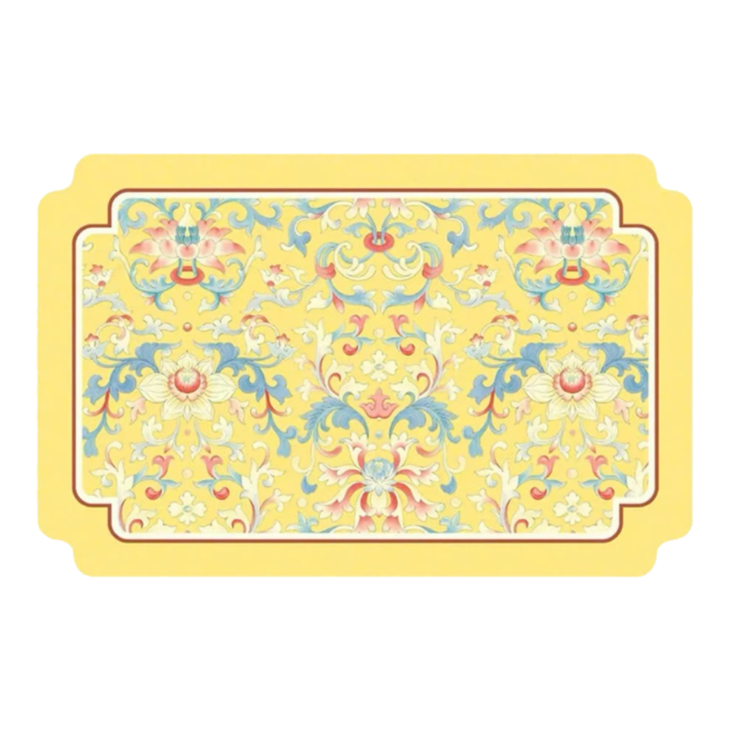 Thảm Cửa Microfiber 50x75 – Hoa Văn Pastel Đối Xứng Florals-THẢM CỬA-Đối tác tại Trung Quốc theo từng đơn đặt hàng-CẬU HAI HOME DECOR