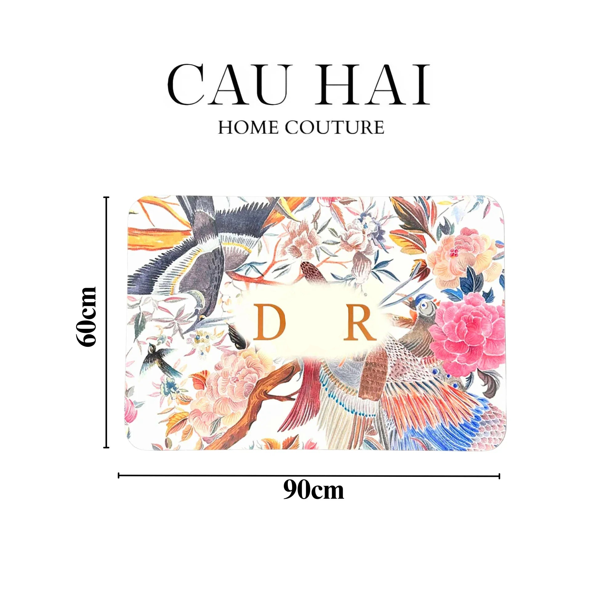 Thảm Cửa Microfiber 60X90 - Jardin D.O-THẢM CỬA-CẬU HAI HOME DECOR