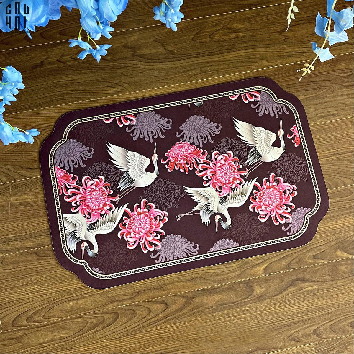 Thảm Cửa Microfiber - Door Mat 40X60 Midnight Tiên Hạc-THẢM CỬA-CẬU HAI HOME DECOR