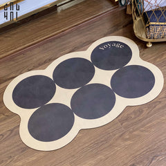 Thảm Cửa Microfiber Gen5 50X80 Multi Dot Choco Latte-THẢM CỬA-CẬU HAI HOME DECOR