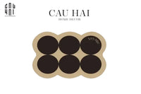 Thảm Cửa Microfiber Gen5 50X80 Multi Dot Choco Latte-THẢM CỬA-CẬU HAI HOME DECOR