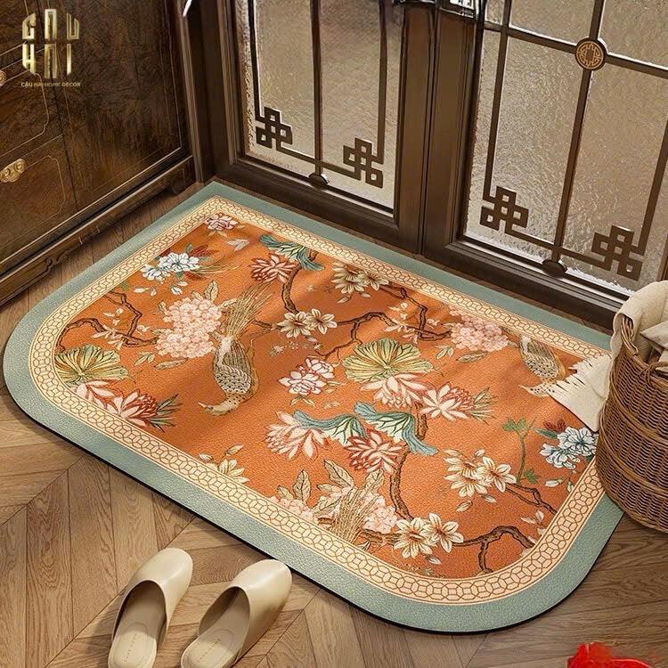 Thảm Cửa Microfiber Gen7 50X80 Bird Of Dynasty-THẢM CỬA-CẬU HAI HOME DECOR