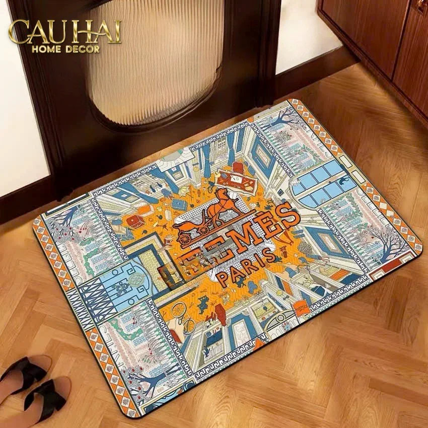 Thảm Cửa Microfiber Gen7 50X80 - Lafayette Parisienne.-THẢM CỬA-CẬU HAI HOME DECOR