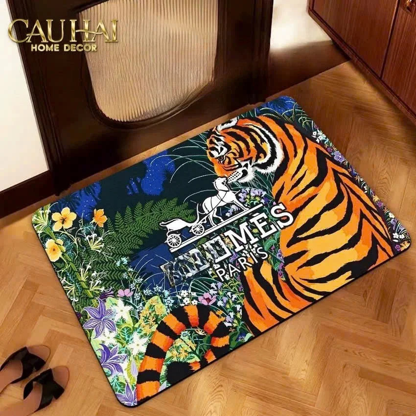Thảm Cửa Microfiber Gen7 50X80 - Le Tigre Du Bengale-THẢM CỬA-CẬU HAI HOME DECOR