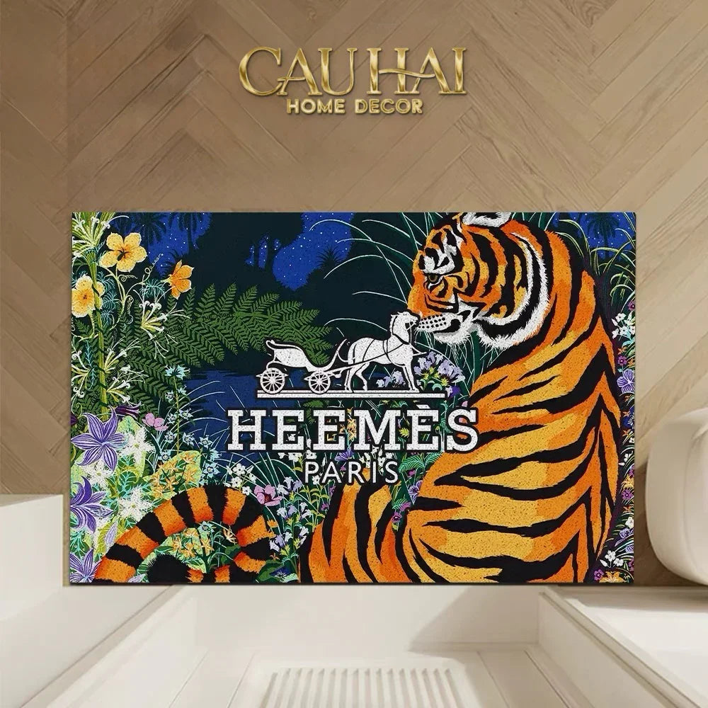 Thảm Cửa Microfiber Gen7 50X80 - Le Tigre Du Bengale-THẢM CỬA-CẬU HAI HOME DECOR