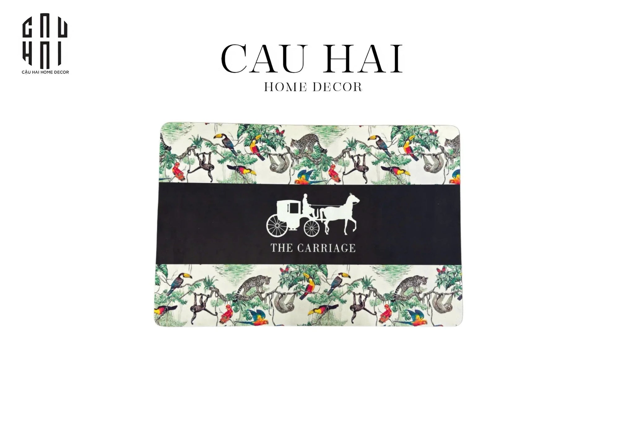Thảm Cửa Microfiber Gen7 60X90 The Carriage Fw25-THẢM CỬA-CẬU HAI HOME DECOR