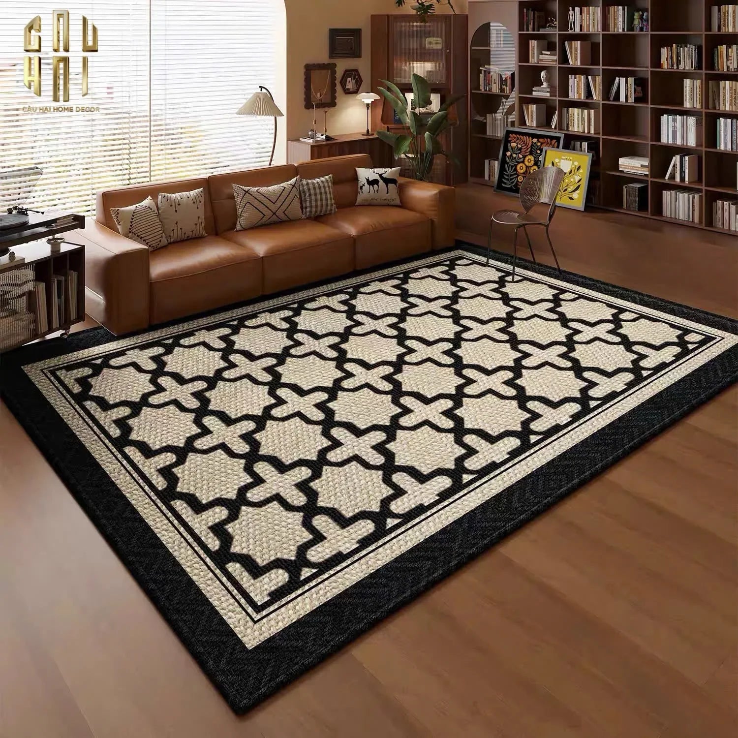 Thảm Cửa Nhung Bỉ 100X140 Urban Herringbone-THẢM CỬA-CẬU HAI HOME DECOR