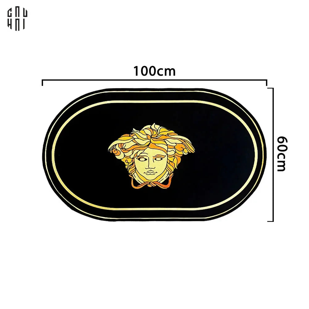 Thảm Cửa Nhung Bỉ 60X100 Golden Medusa Gaze-THẢM CỬA-CẬU HAI HOME DECOR