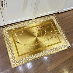 Thảm Cửa Nhung Bỉ - 60X90 Golden Marble Aura-CẬU HAI HOME DECOR