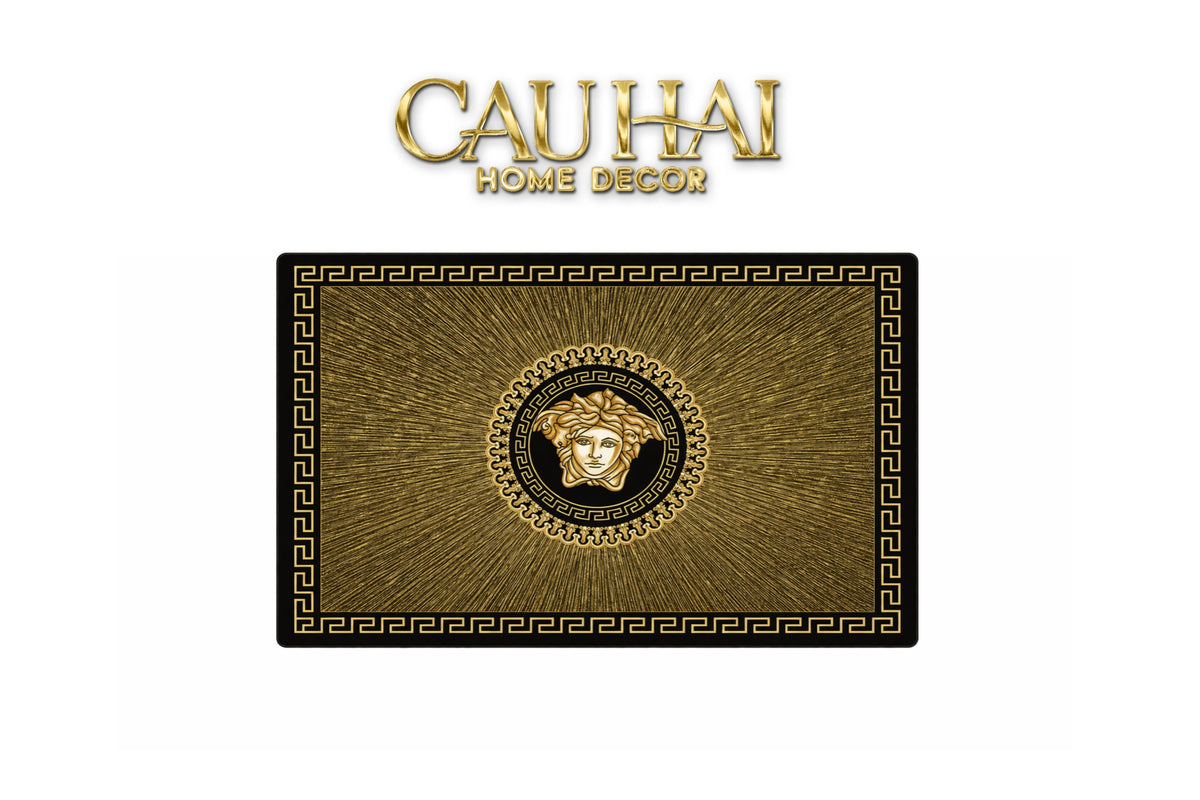 Thảm Cửa Thảm Bathroom 60x90 45D Foam Core Nappa Gen9 - Signature V Class Medusa Centerpieces-Thảm cửa / bathroom-CẬU HAI HOME DECOR-CẬU HAI HOME DECOR