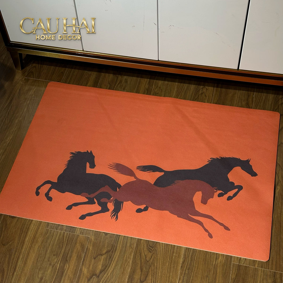 Thảm Cửa Thảm Bathroom 60x90 45D Foam Core Nappa Gen9 - Triptyque Stallions Terra H Class-Thảm cửa / bathroom-CẬU HAI HOME DECOR-CẬU HAI HOME DECOR