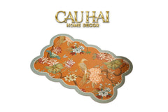 Thảm Cửa Thảm Bathroom Da Micro-Nappa Gen8 60X90 - Bird Of Dynasty - Da Thấm Hút-Thảm cửa / bathroom-CẬU HAI HOME DECOR