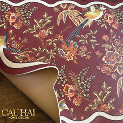 Thảm Cửa Thảm Bathroom Da Micro-Nappa Gen8 60X90 - Phoenix Dynasty Ruby Jardin - Da Thấm Hút-THẢM CỬA-CẬU HAI HOME DECOR