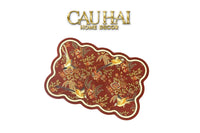 Thảm Cửa Thảm Bathroom Da Micro-Nappa Gen8 60X90 - Phoenix Dynasty Ruby Jardin - Da Thấm Hút-THẢM CỬA-CẬU HAI HOME DECOR