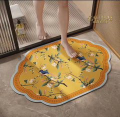 Thảm Cửa Thảm Bathroom Micro-Nappa 50x80 Kim Minh Viên Golden Horizon - Da Thấm Hút-CẬU HAI HOME DECOR