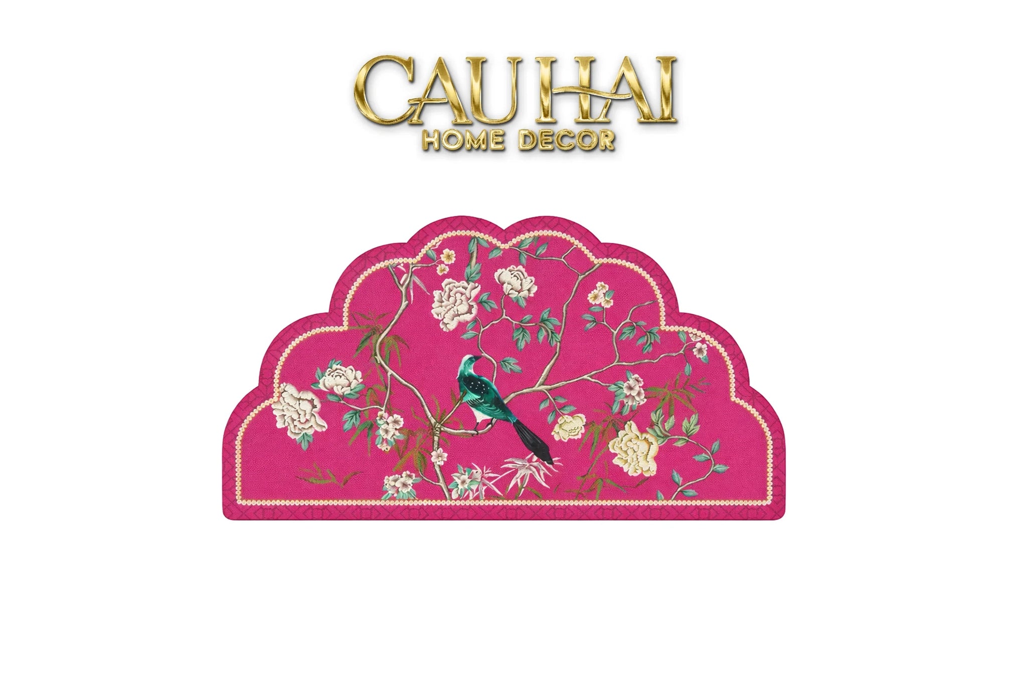 Thảm Cửa / Thảm Bathroom Micro-Nappa Gen8 45x80 Fuchsia Pink Jardin Ruyi Dynasty