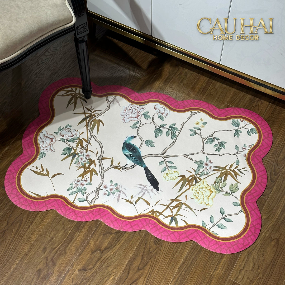 Thảm Cửa Thảm Bathroom Micro-Nappa Gen8 60X90 - Ivory Pearl Jardin Royale – Da Thấm Hút-THẢM CỬA-Đối tác tại Trung Quốc theo từng đơn đặt hàng-CẬU HAI HOME DECOR