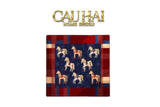 Thảm Cửa Vuông Thang Máy 120x120 Ngựa Hoàng Gia - Équestre Royale Bleu Fleur de Monogram-Thảm cửa / bathroom-CẬU HAI HOME DECOR